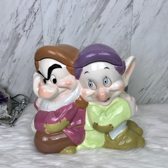Vintage Other - Vintage Dopey and Grumpy Cookie Jar